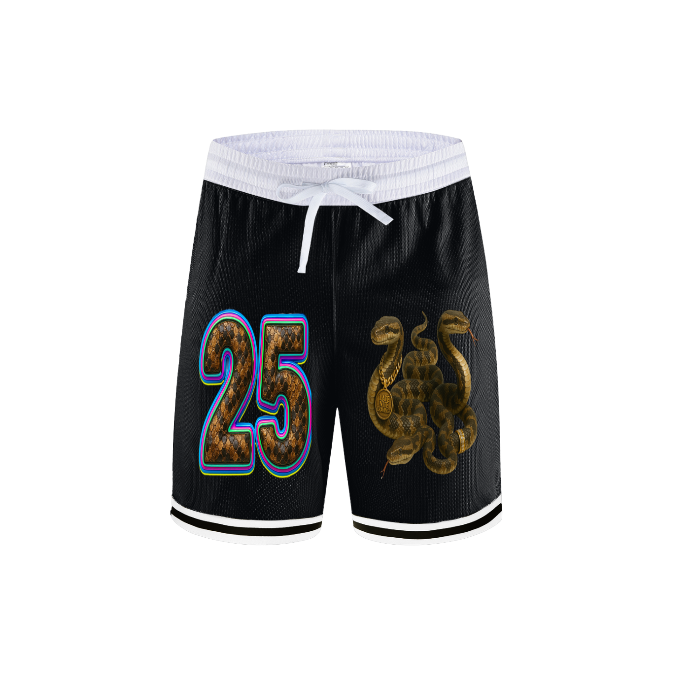 #L8NC Hoopz Grill Jersey Shorts