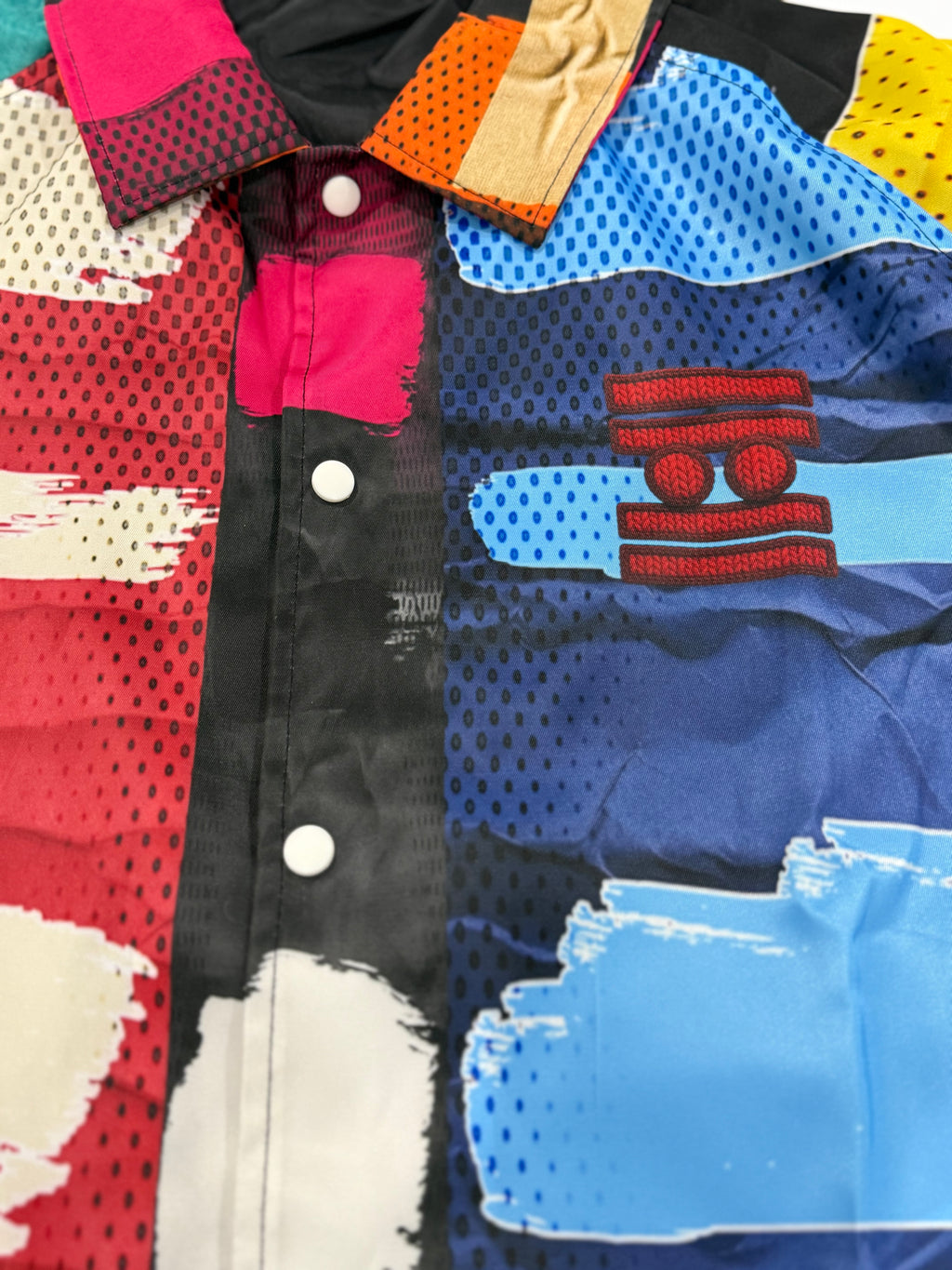 #L8NC - Static Stripes Windbreaker
