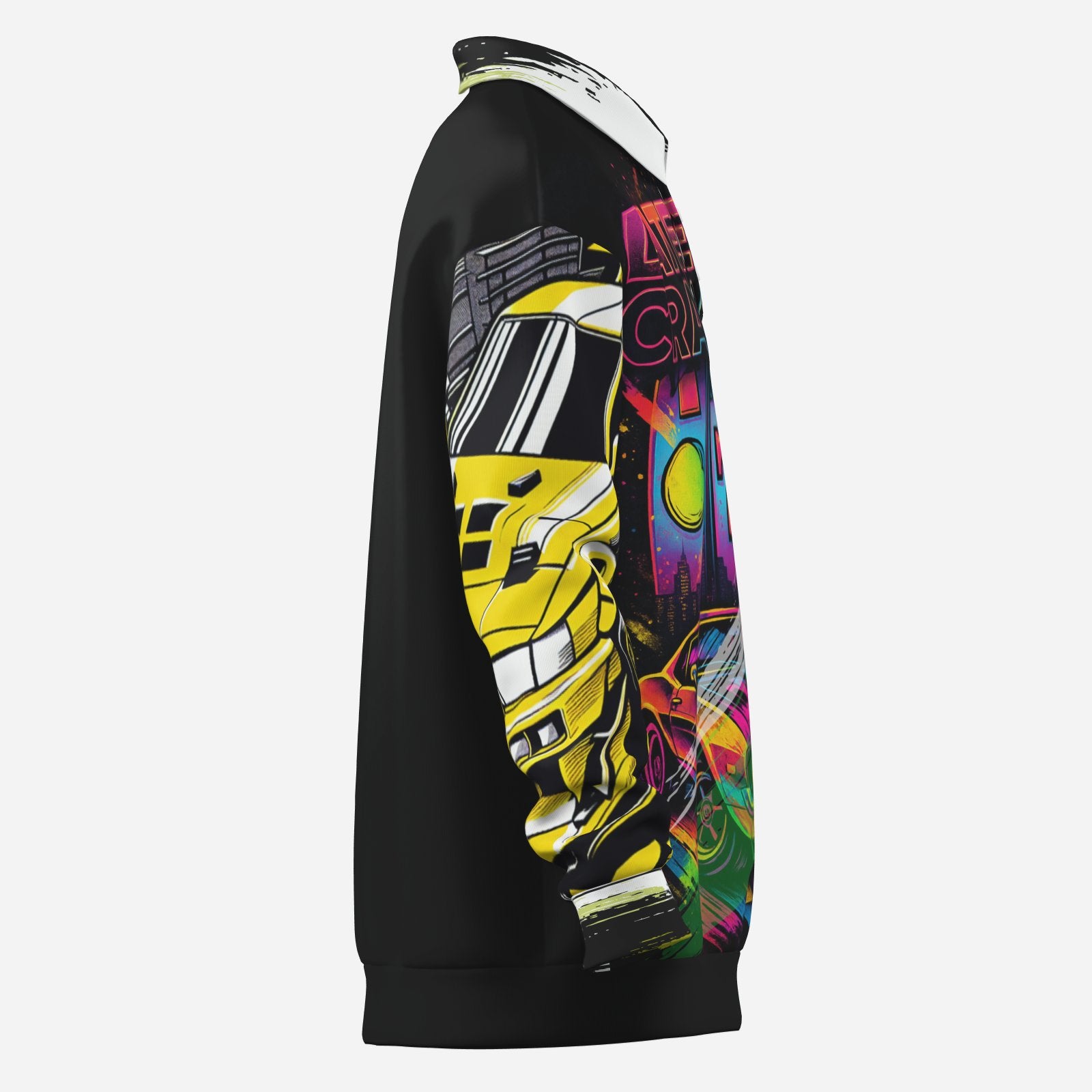 #L8NC - High Stakes Speedway Men's Lapel Sweatshirt