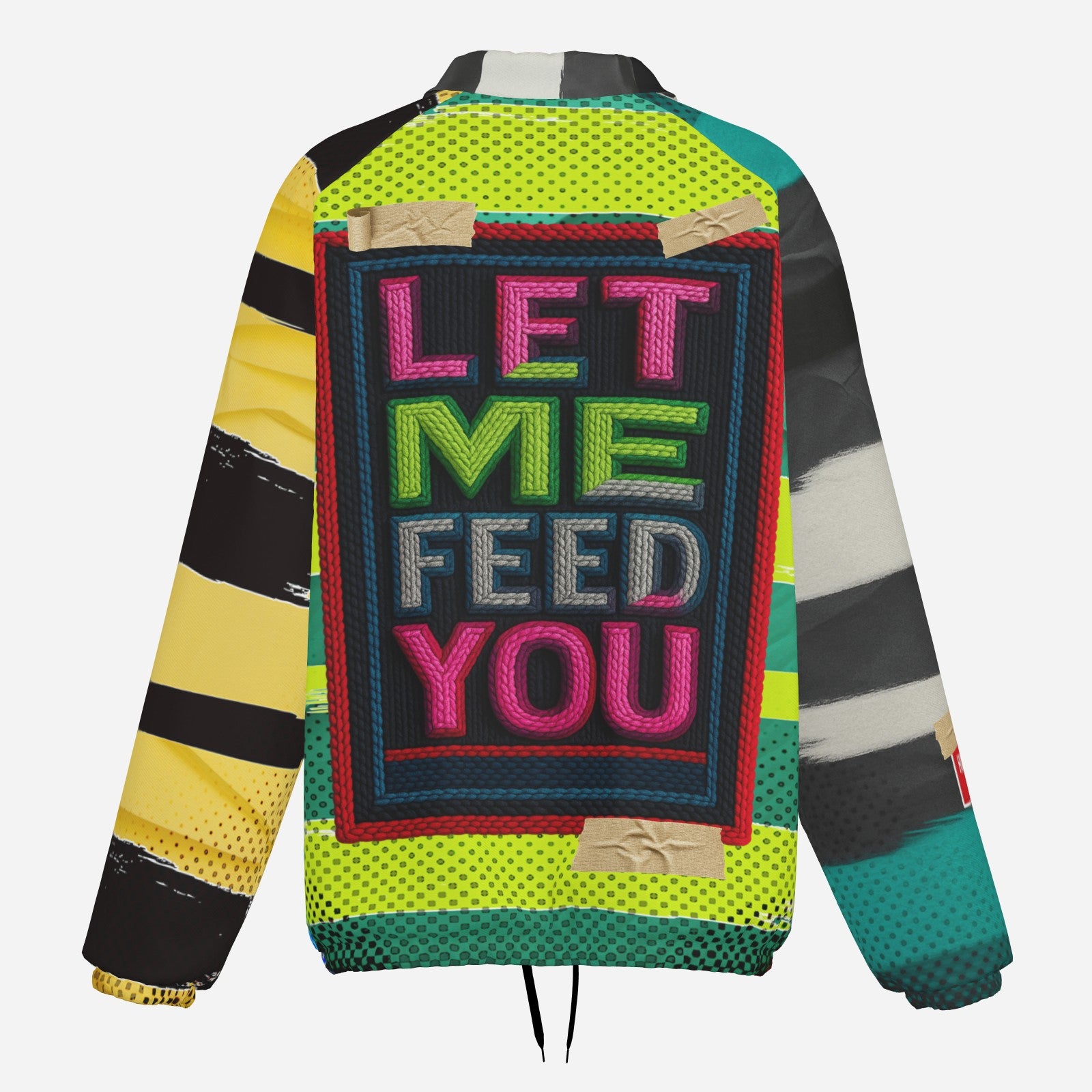 #L8NC - Static Stripes Windbreaker