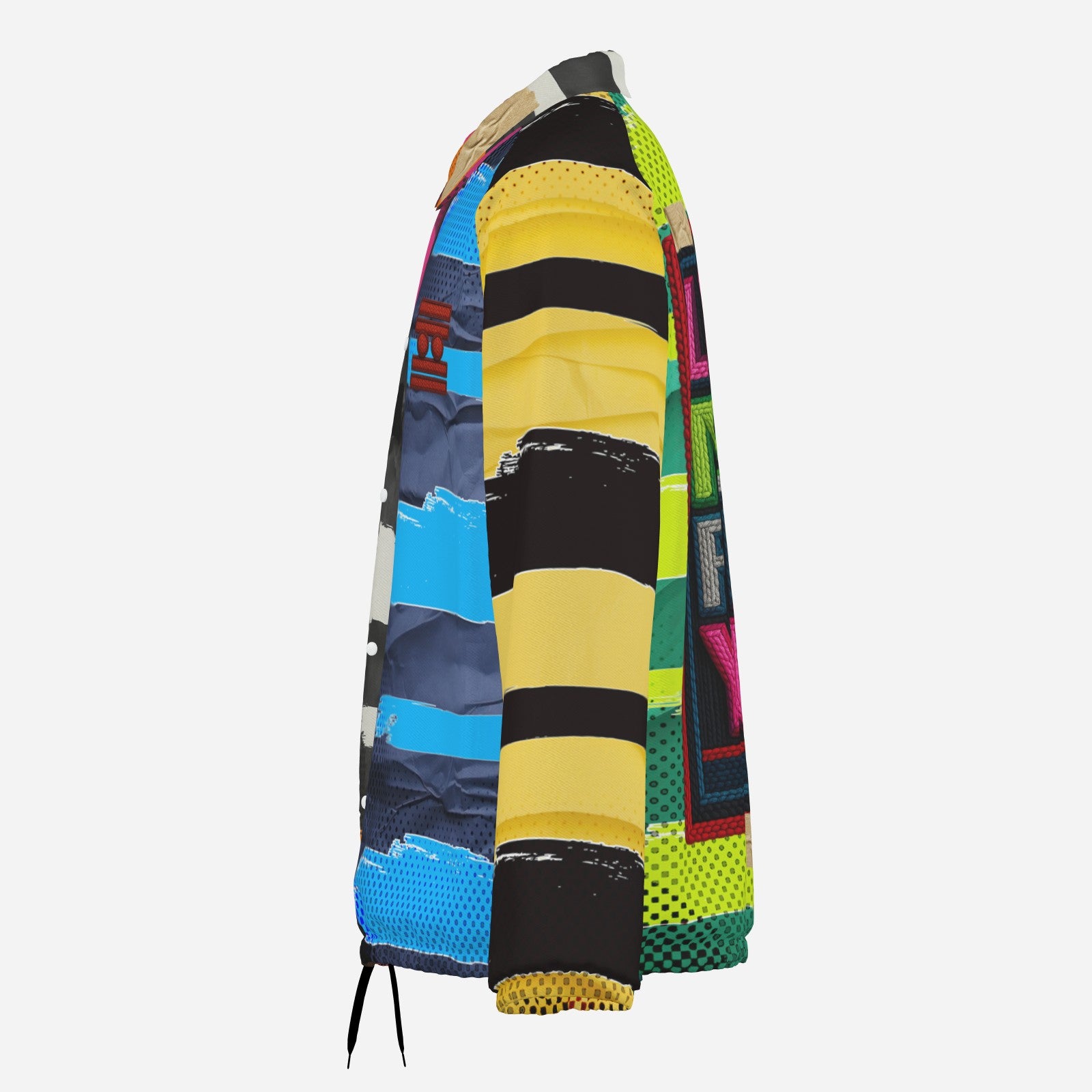 #L8NC - Static Stripes Windbreaker
