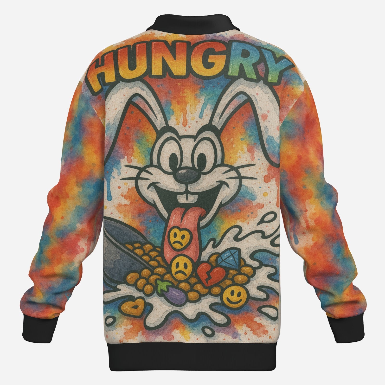 #L8NC - Trixx Bunny Lapel Sweatshirt