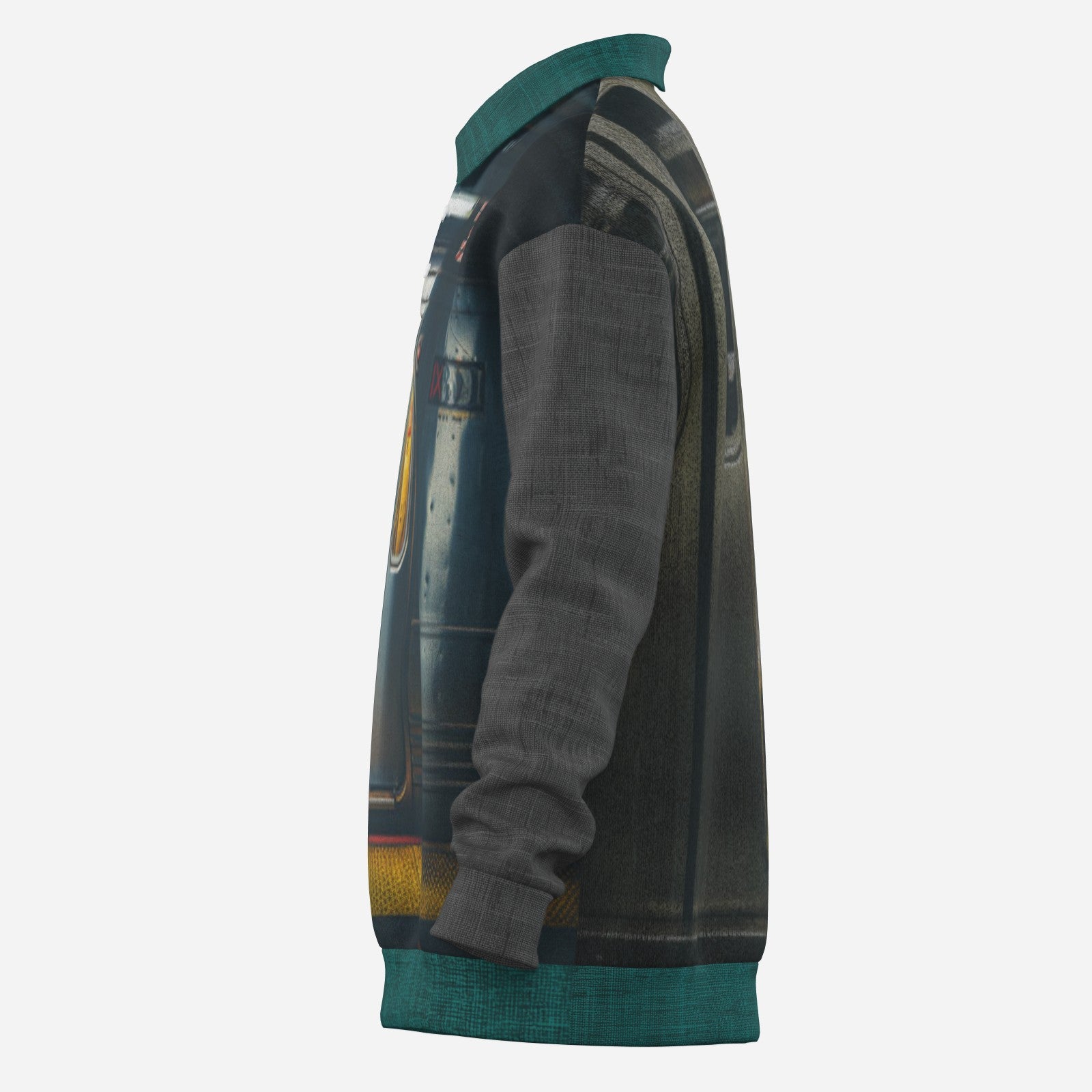 #L8NC - City Transit Lapel Sweatshirt