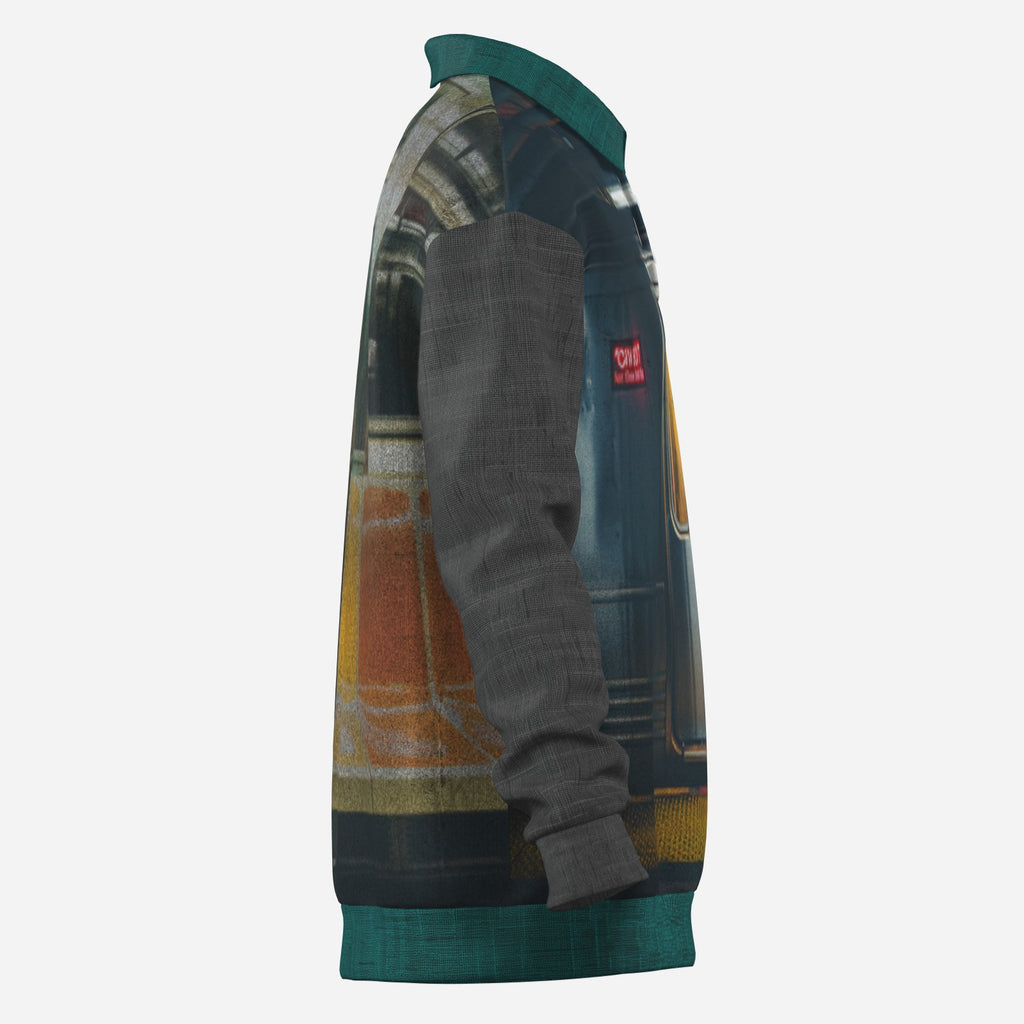 #L8NC - City Transit Lapel Sweatshirt