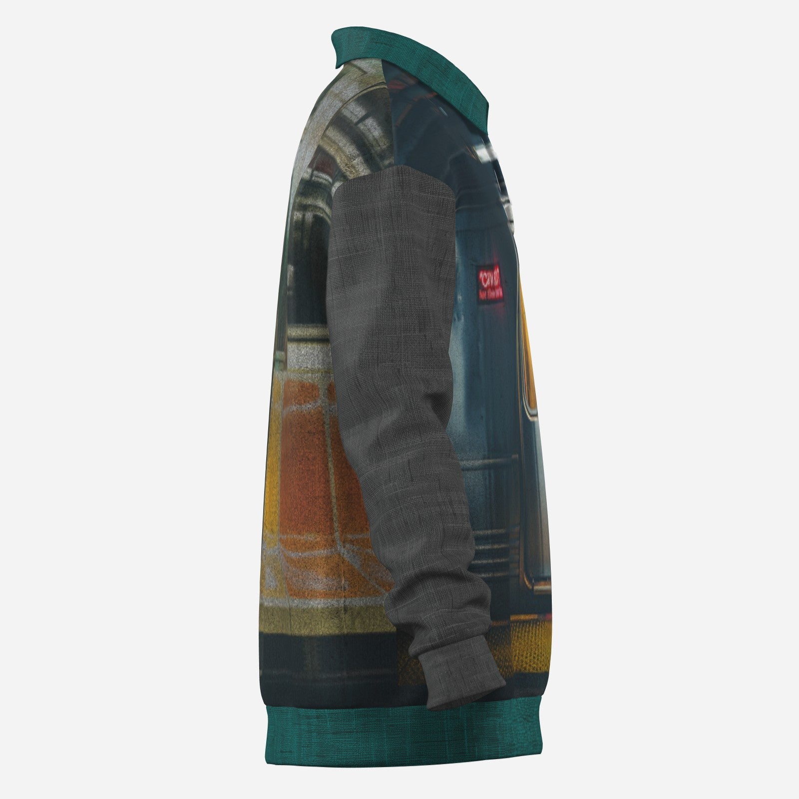 #L8NC - City Transit Lapel Sweatshirt