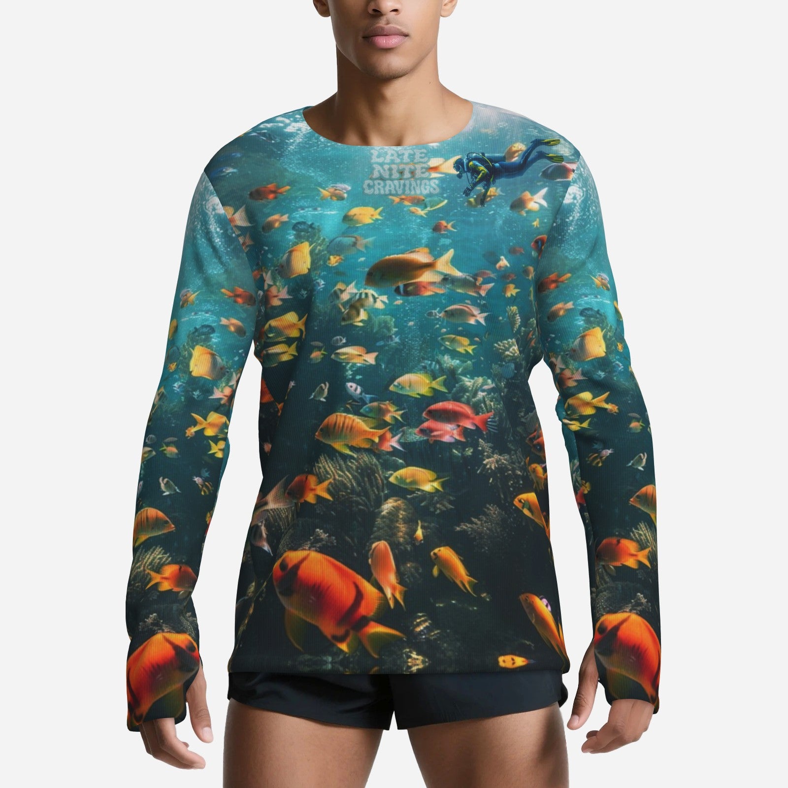#L8NC - Deep End Cooling Collarless Shirt