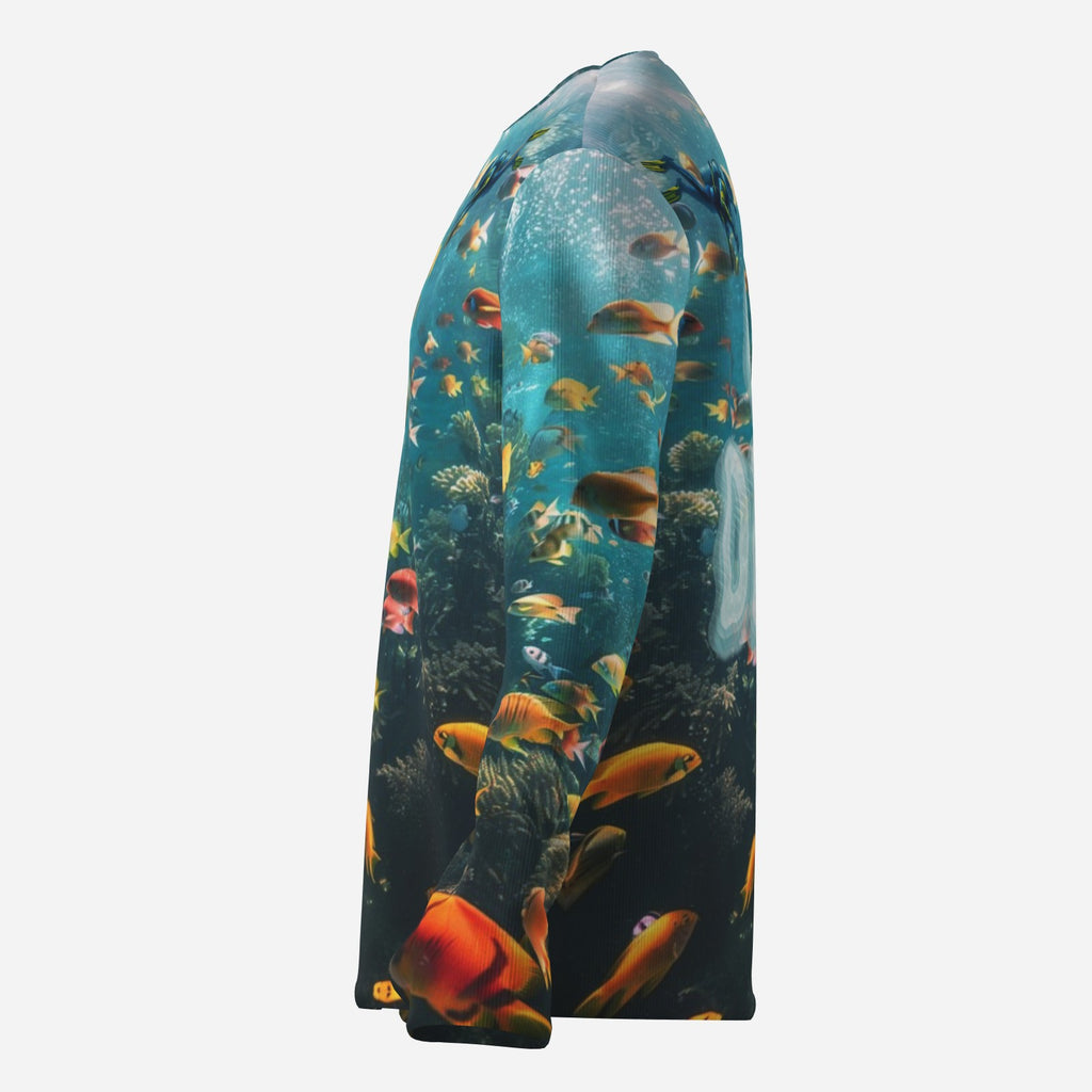 #L8NC - Deep End Cooling Collarless Shirt