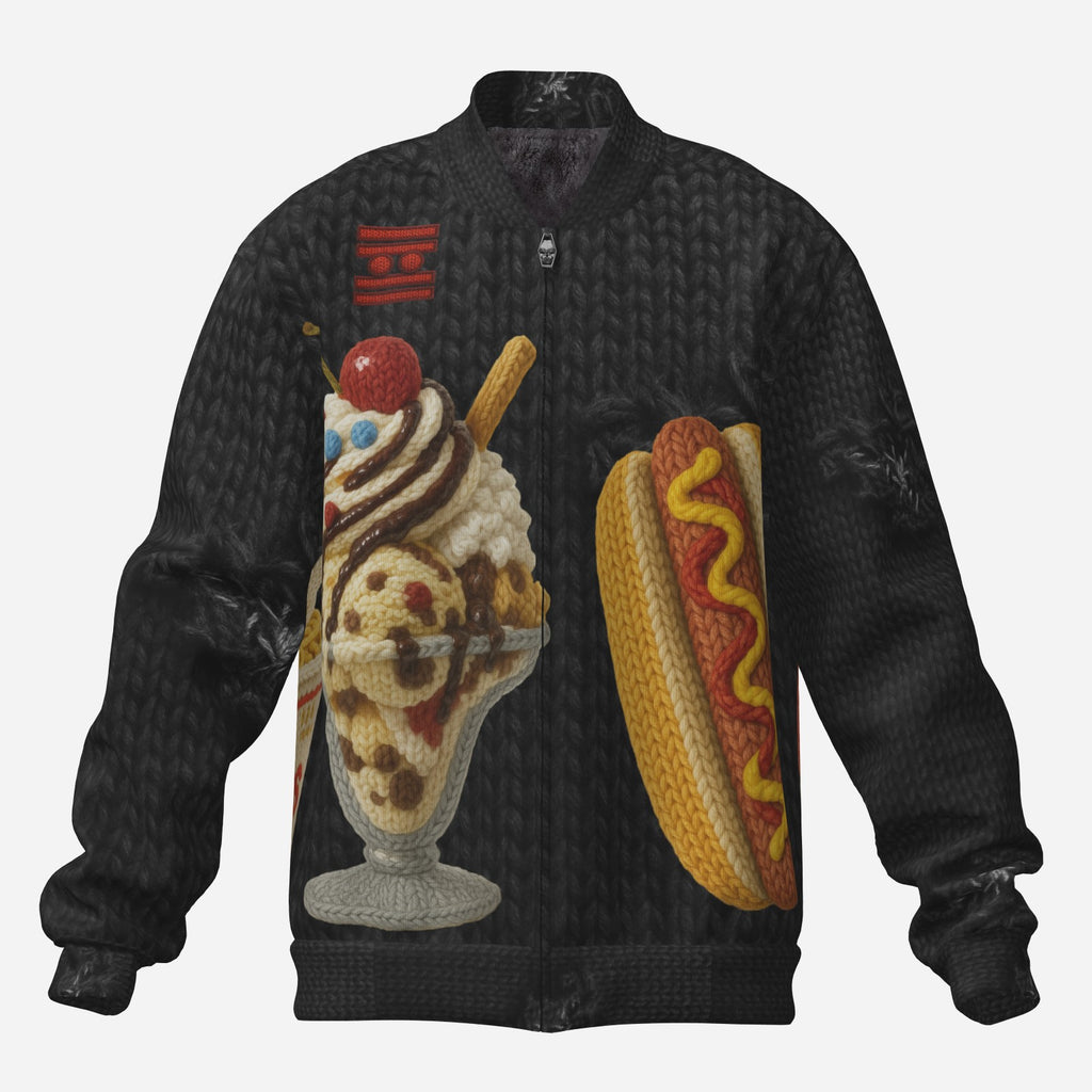 #L8NC - Comfort Knit Food Fleece Track Jacket