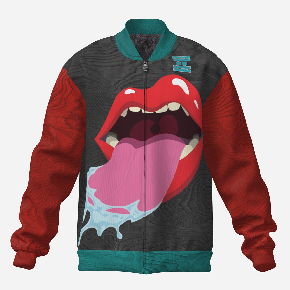 #L8NC - Slip n Slide Color Block Fleece Track Jacket