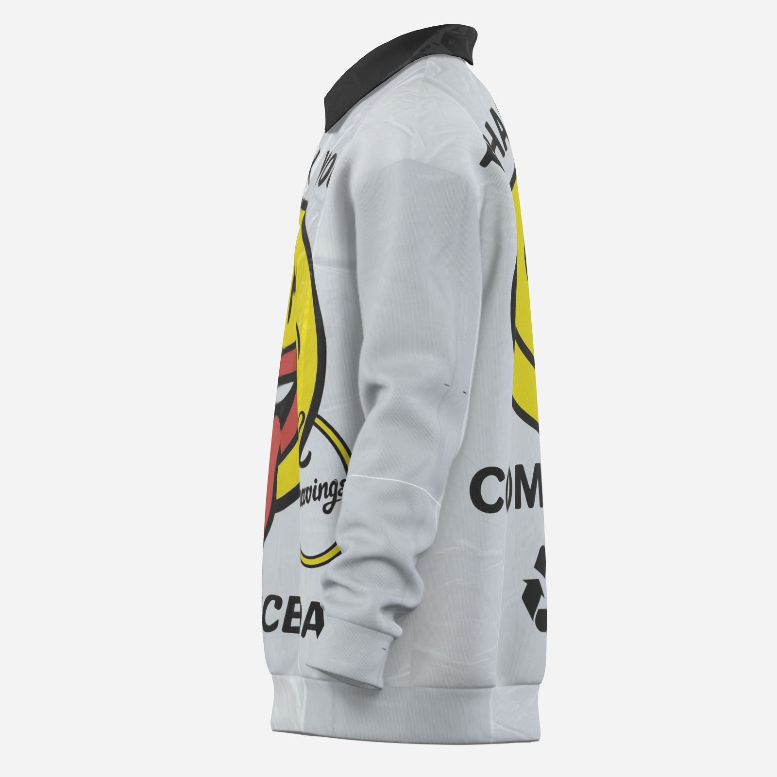 #L8NC - Thank You Come Again Lapel Sweatshirt