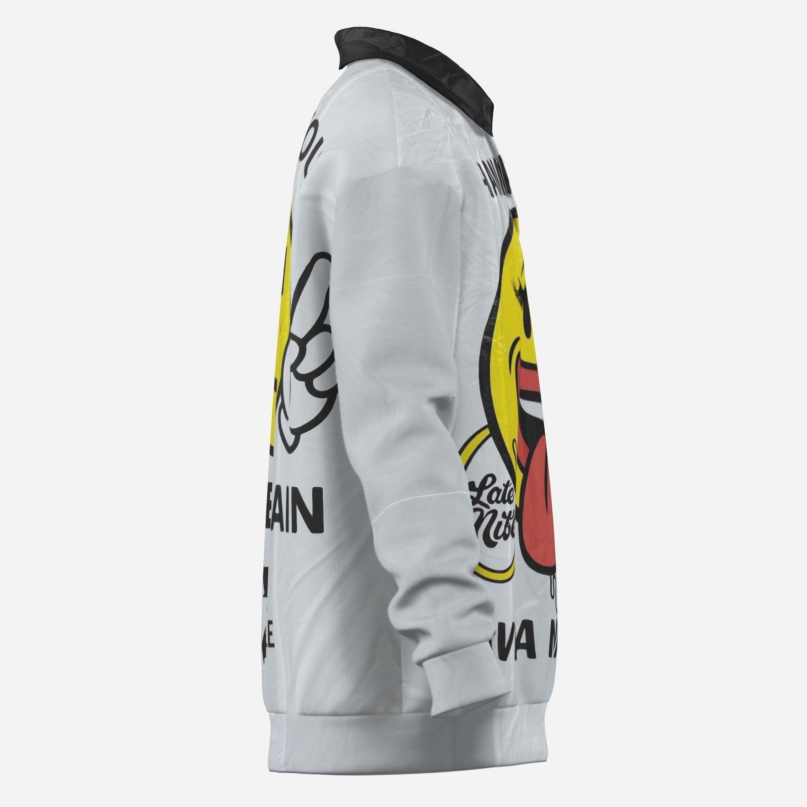 #L8NC - Thank You Come Again Lapel Sweatshirt