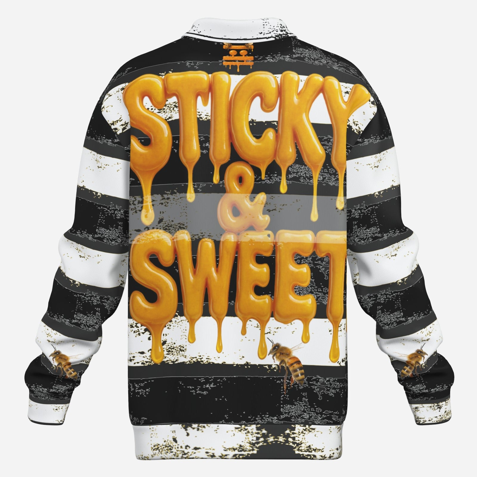 #L8NC - Hive Mind Lapel Collar Sweatshirt