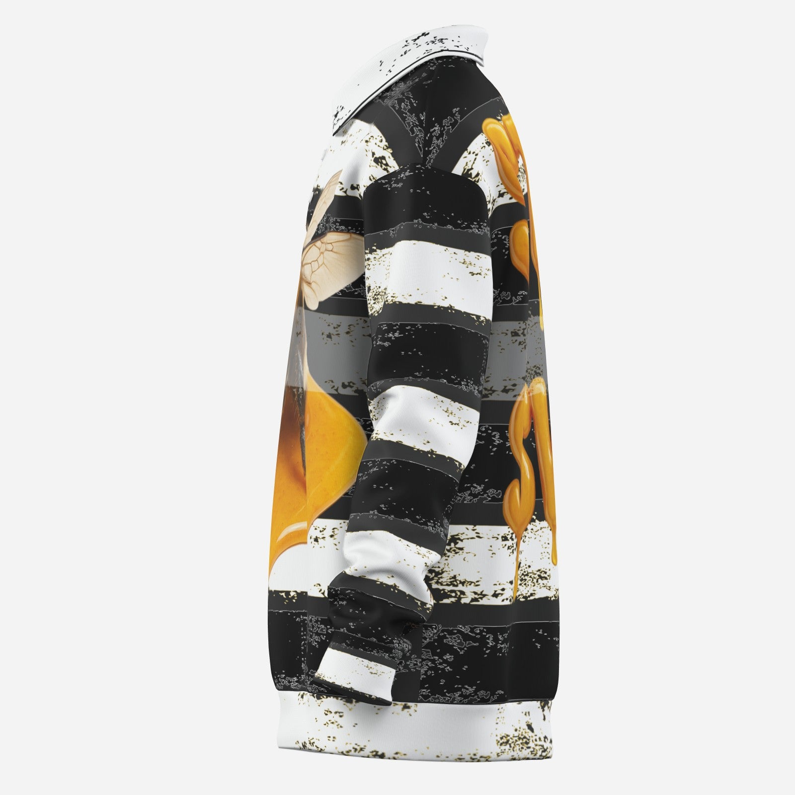 #L8NC - Hive Mind Lapel Collar Sweatshirt