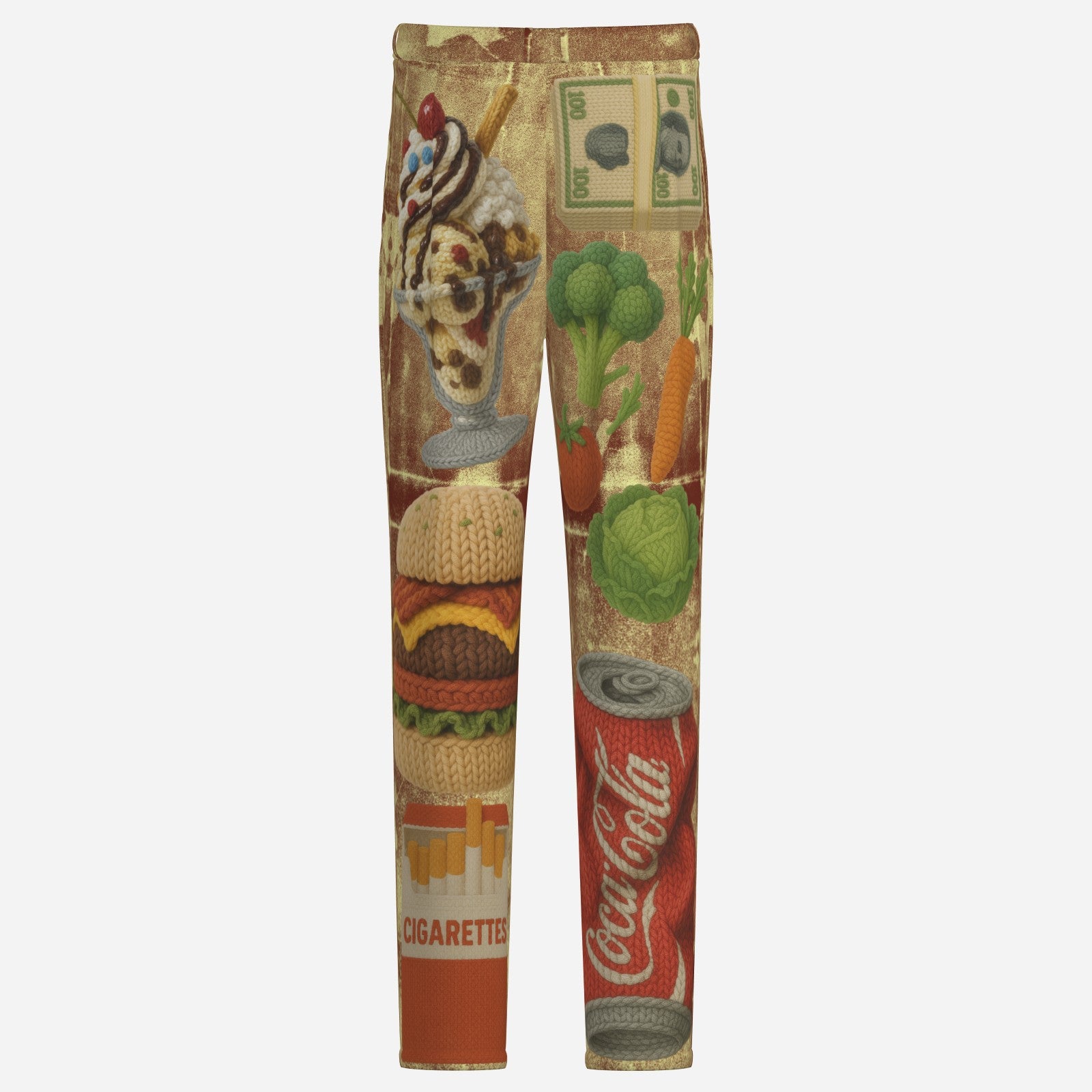 #L8NC - Marketplace Knit Slim Fit Trousers