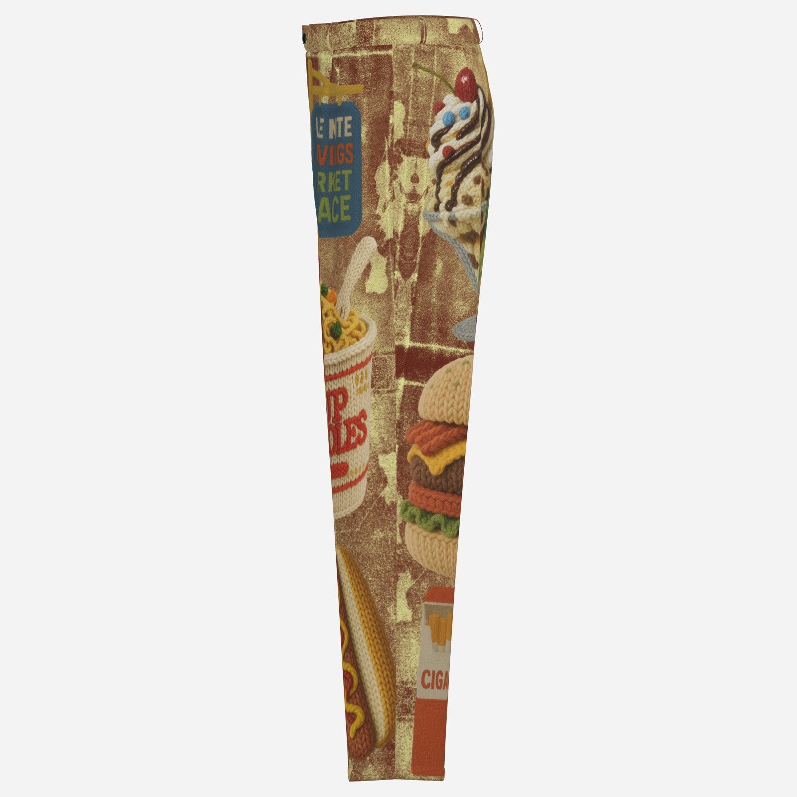 #L8NC - Marketplace Knit Slim Fit Trousers