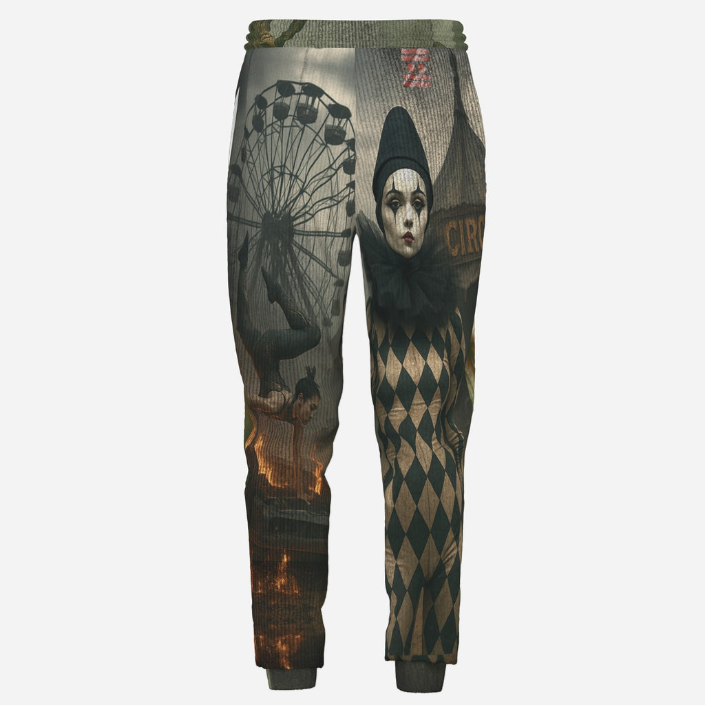 #L8NC - Freak Show Circus Print Sweats