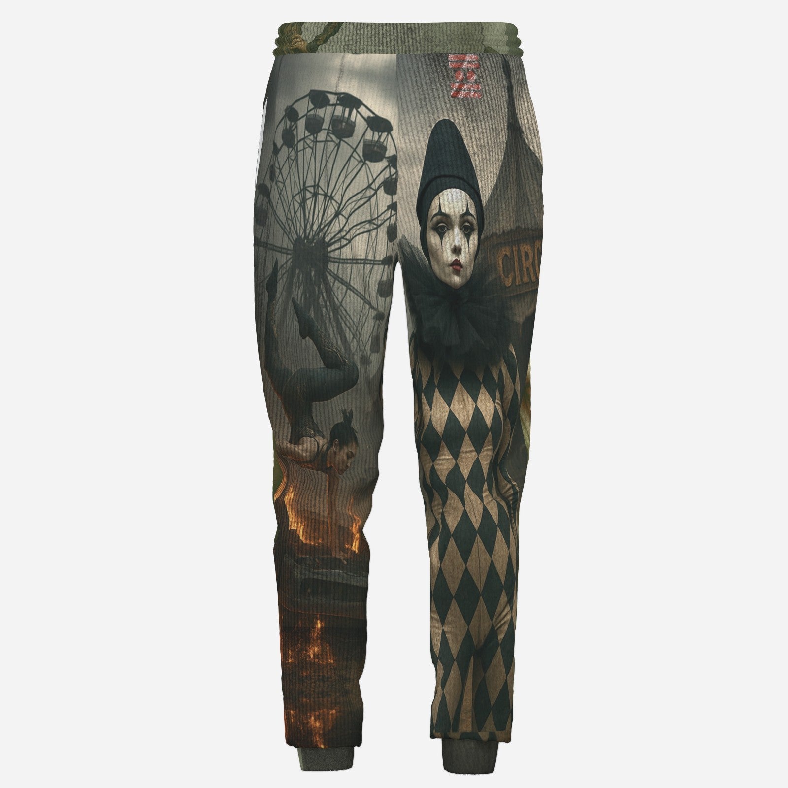 #L8NC - Freak Show Circus Print Sweats