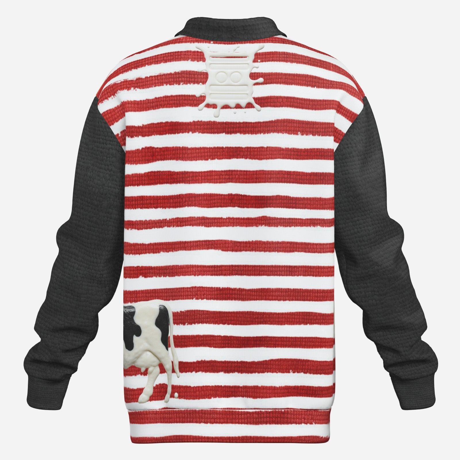 #L8NC - Spilt Milk Lapel Sweatshirt