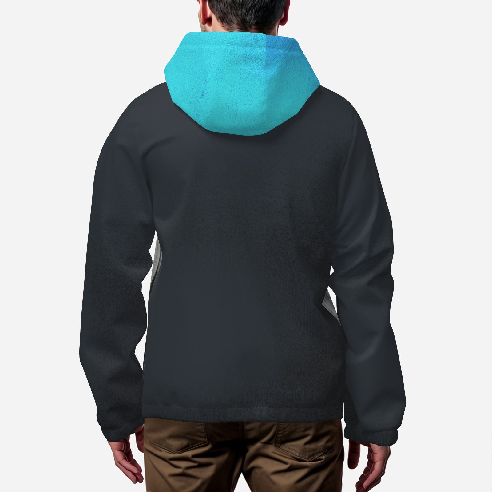 #L8NC - Mens Blueprint Torso Body Windbreaker