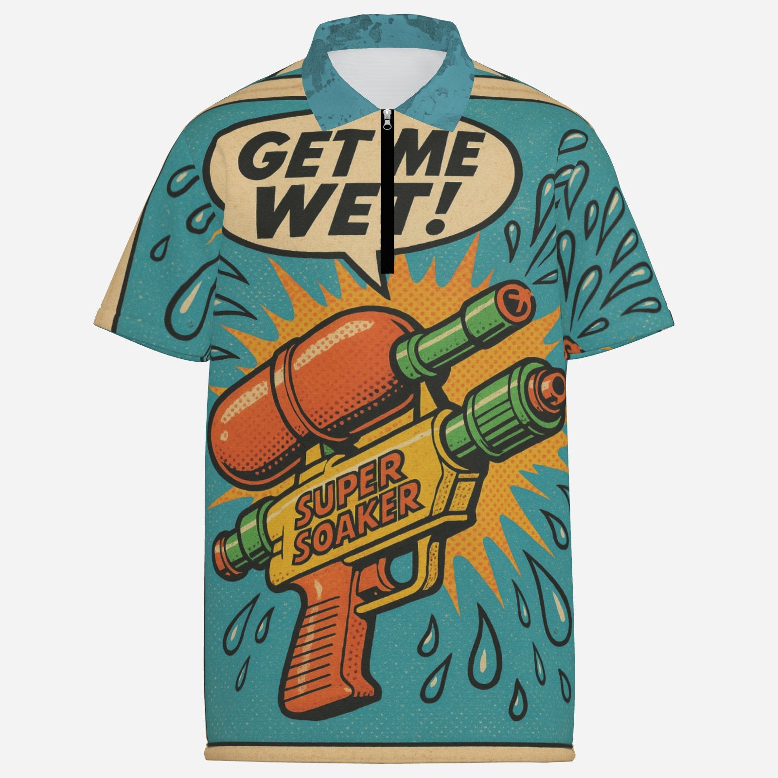#L8NC - Get Me Wet Polo – Super Soaker Edition