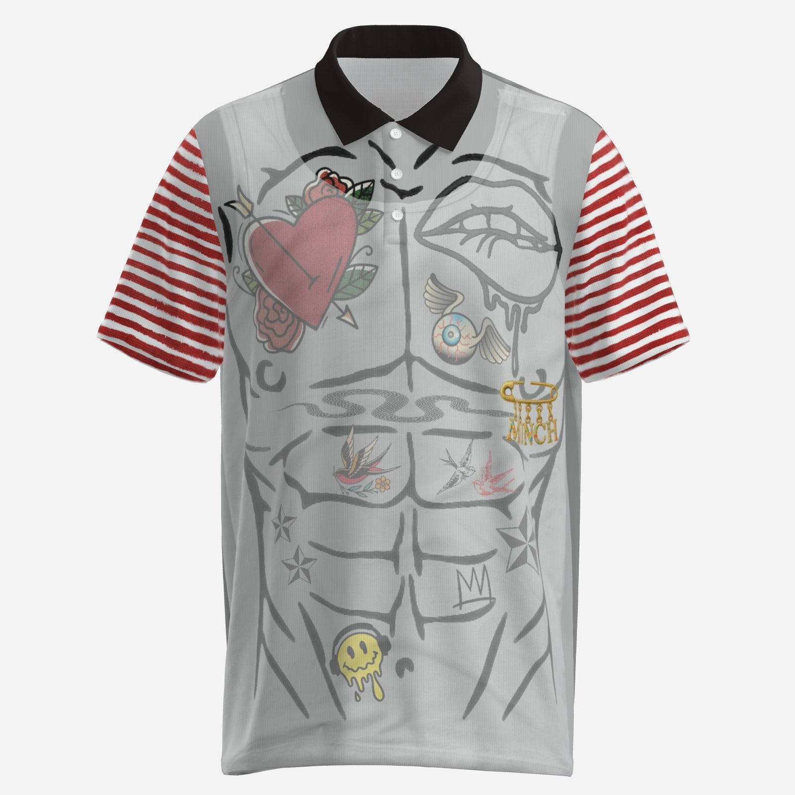 #L8NC - Tattoo Anatomy Polo