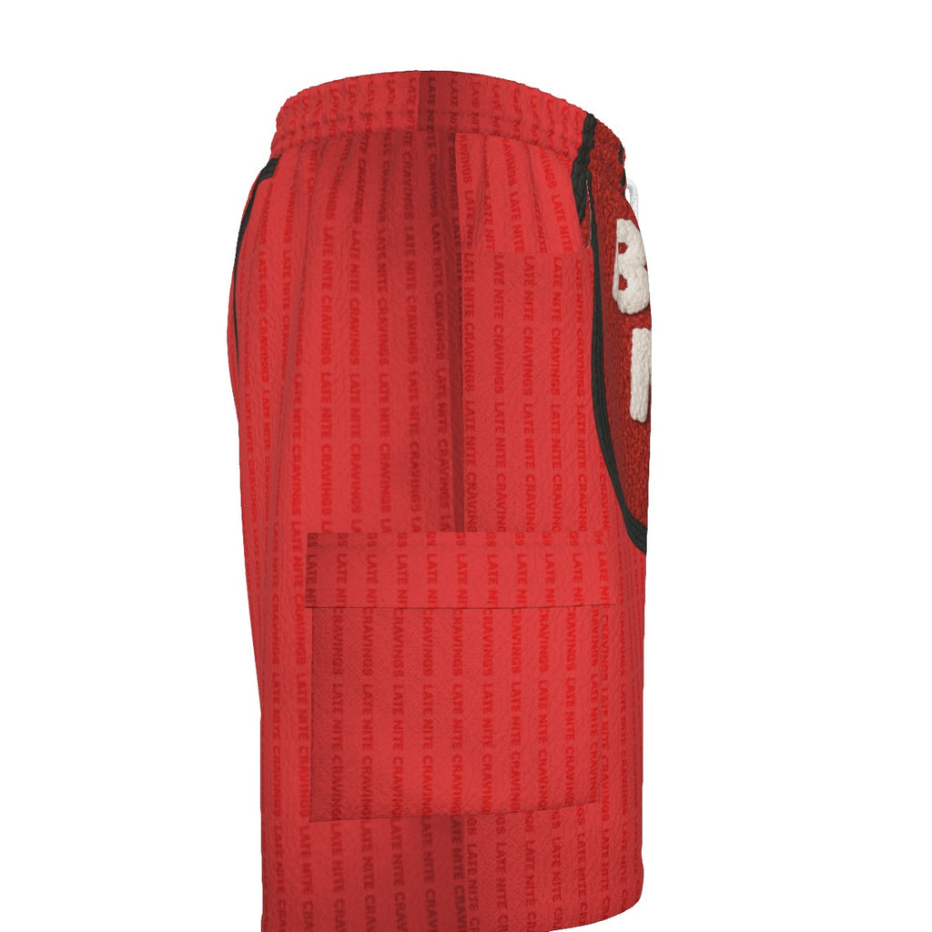#L8NC - Burp Me Cargo Short RED