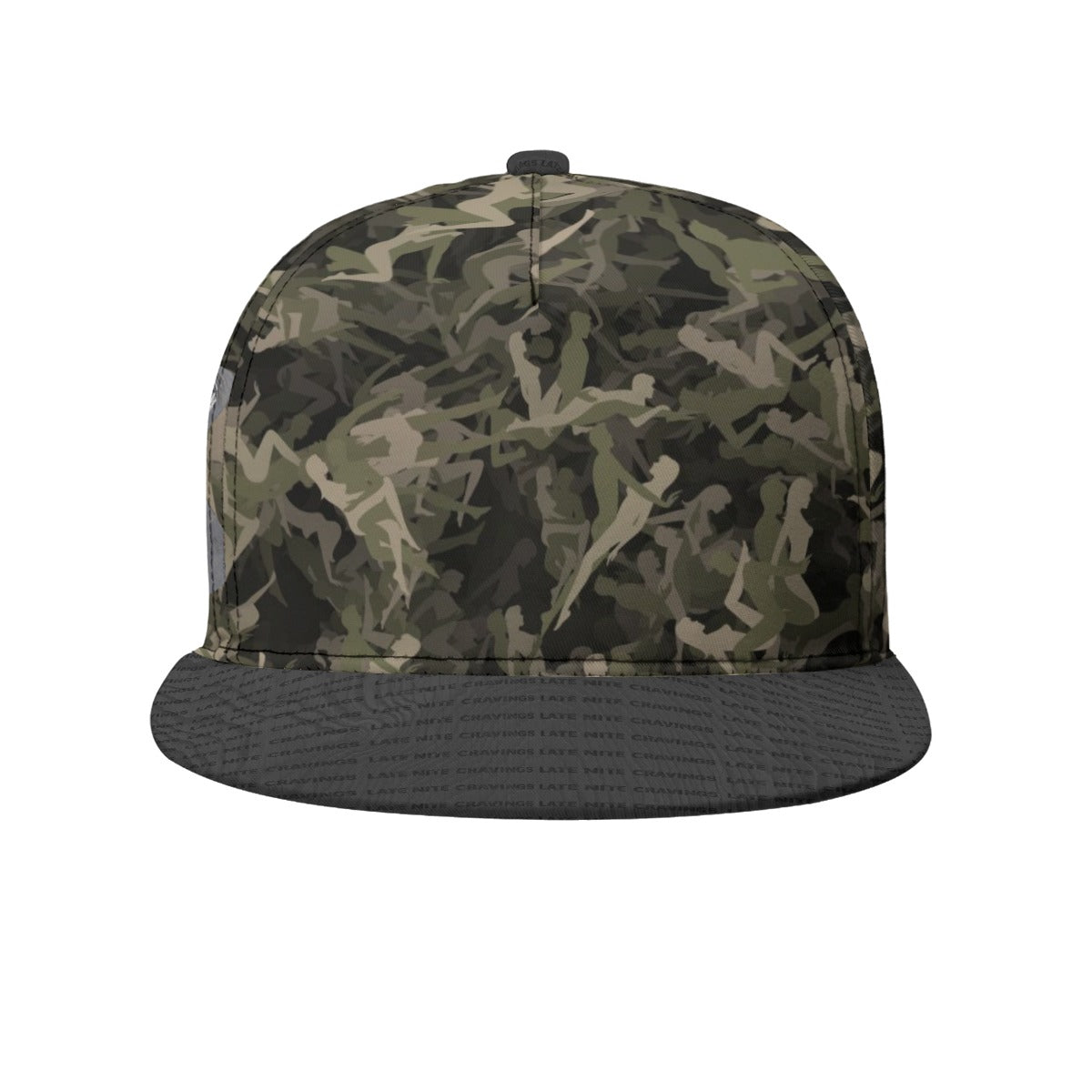 #L8NC - Camo Sex Flat-Brim Baseball Cap