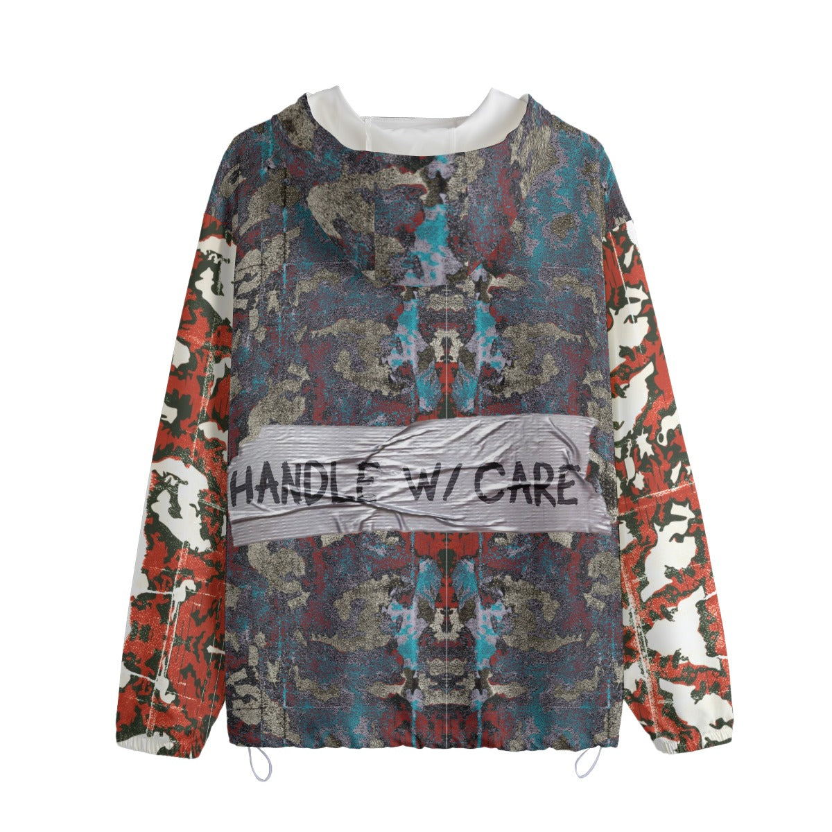 #L8NC - Handle Me Camo Pullover Jacket