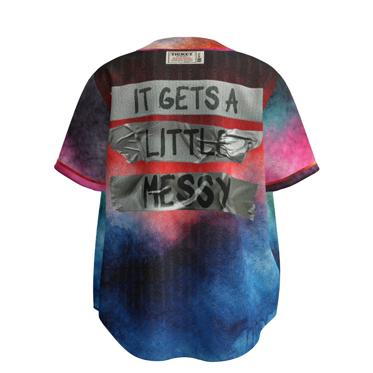 #L8NC - Colorful Washed Dreams Baseball Jersey