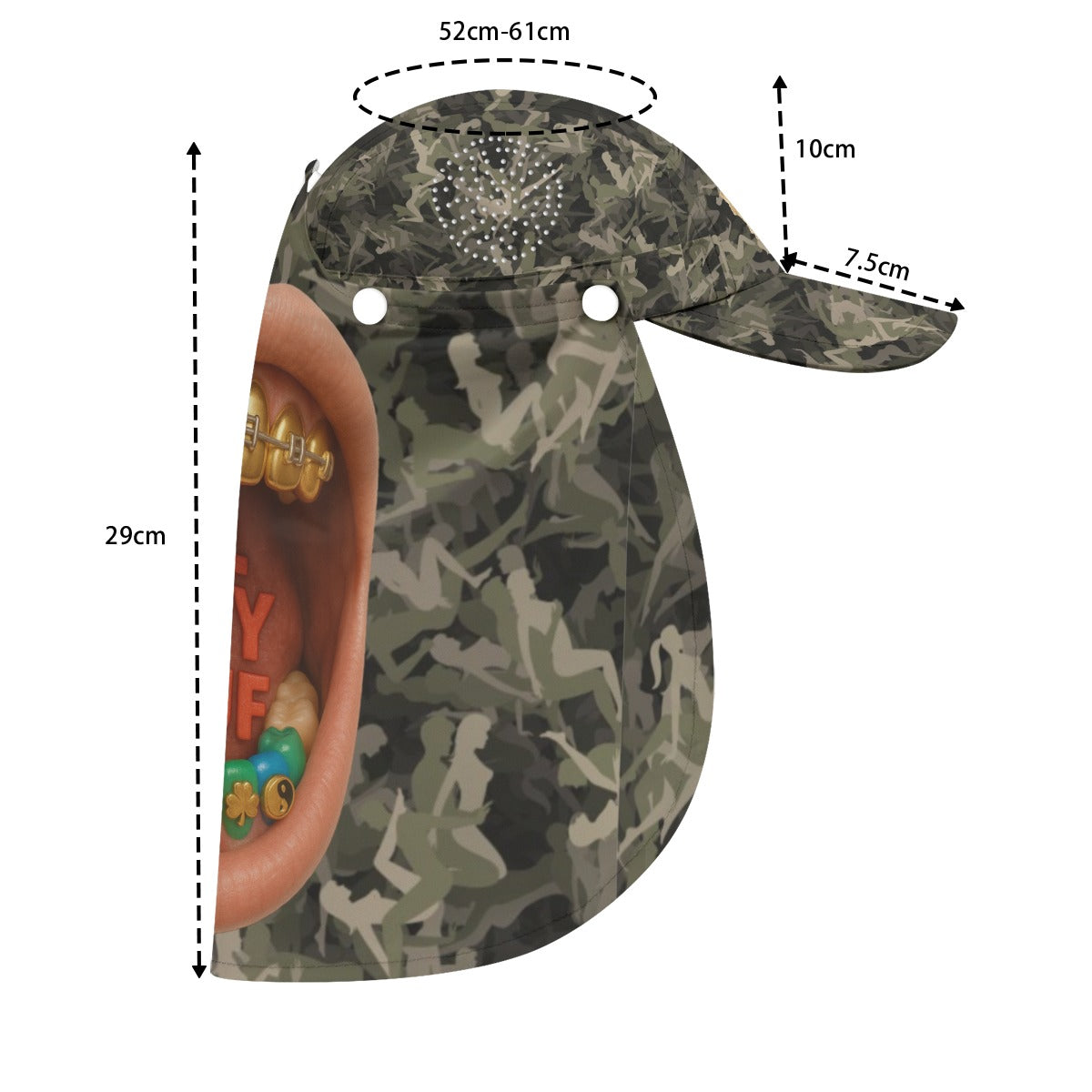 #L8NC - Sun Hat GrillZ