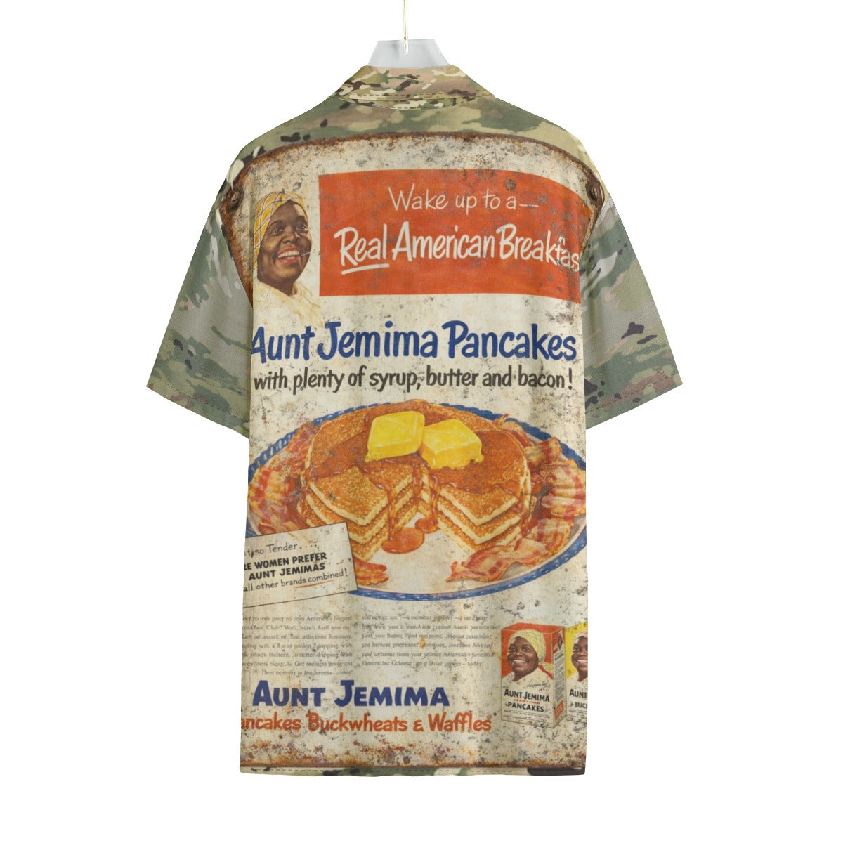 #L8NC - Aunt Jemima Camouflage Shirt