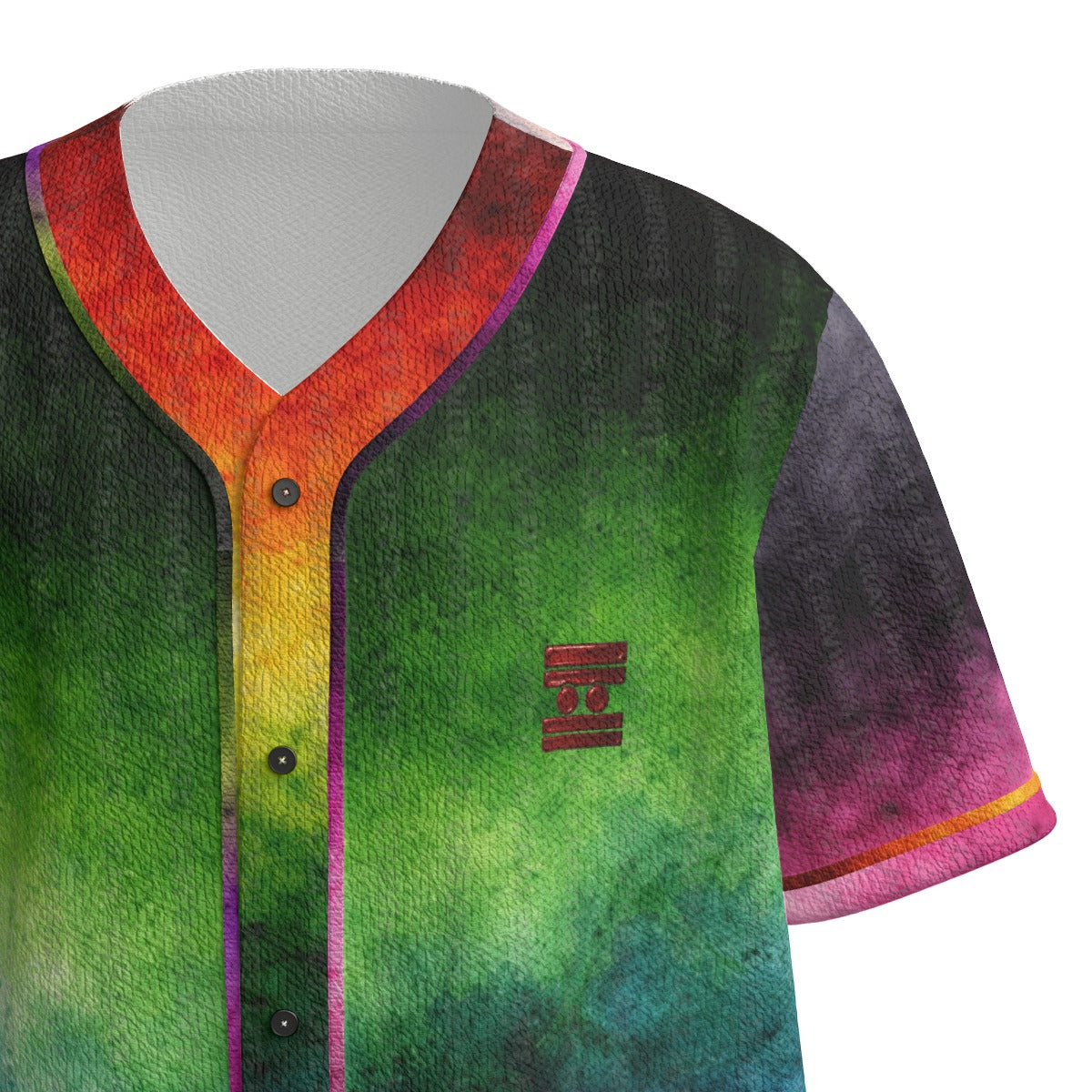 #L8NC - Colorful Washed Dreams Baseball Jersey