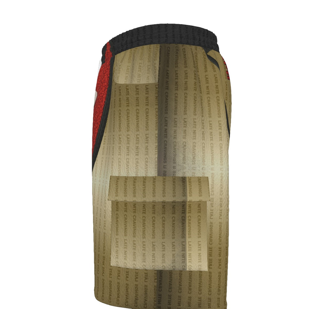 #L8NC - Burp Me Cargo Short TAN