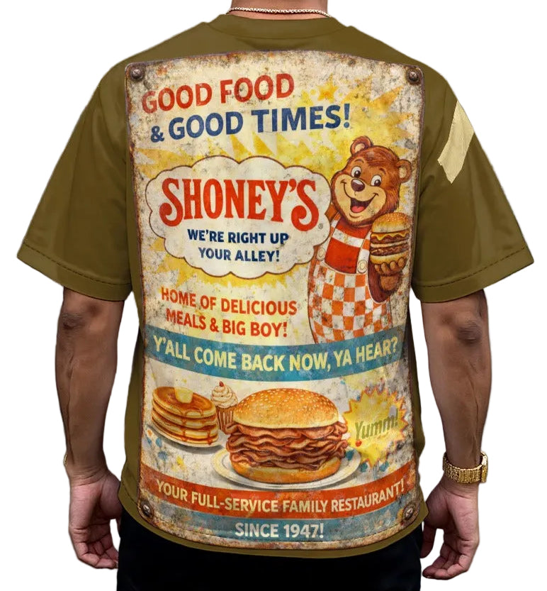 #L8NC - Basic Vintage Tee Shoney's