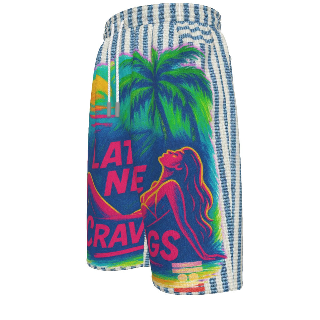 #L8NC - Tropical Scene Shorts