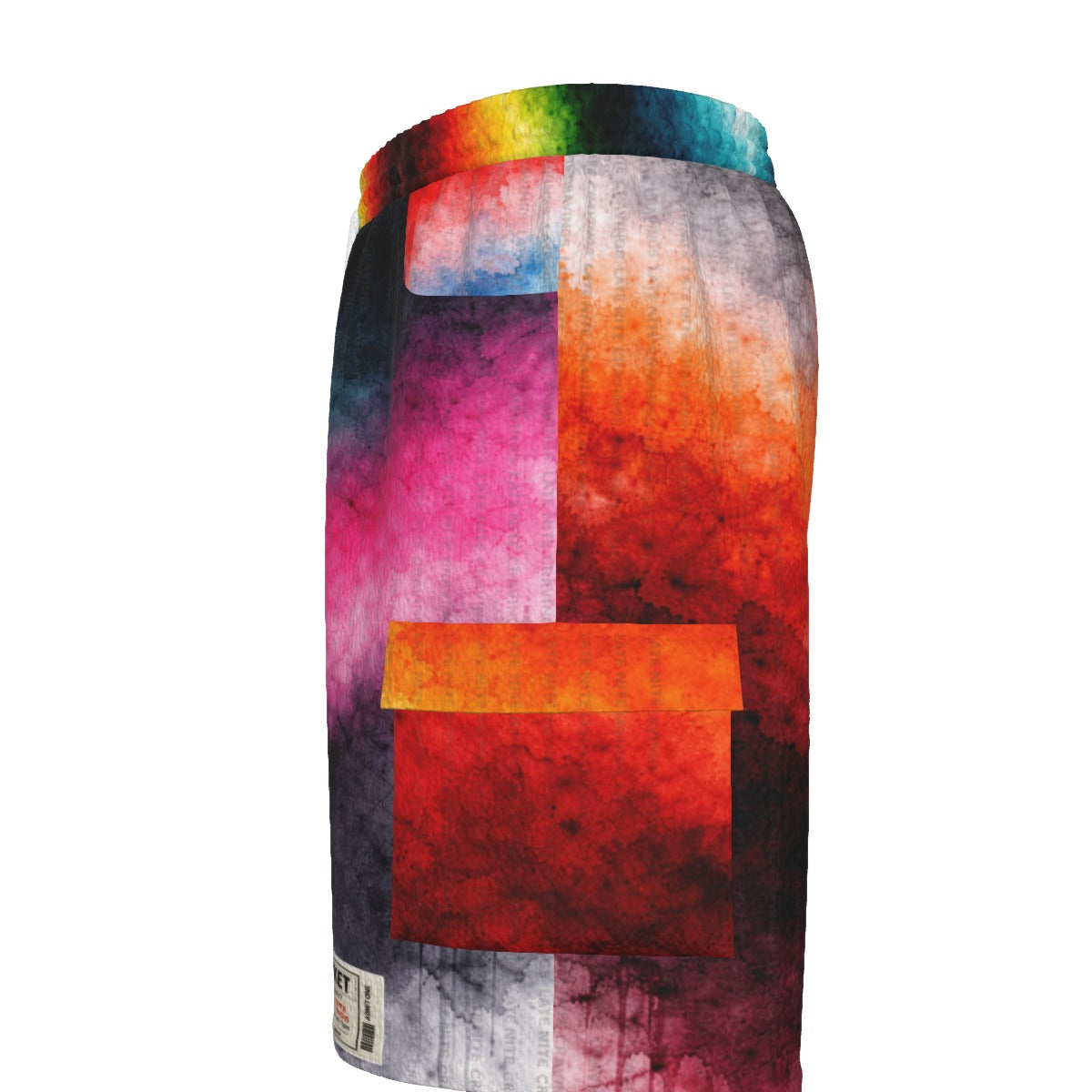 #L8NC - Colorful Washed Dreams Cargo Shorts