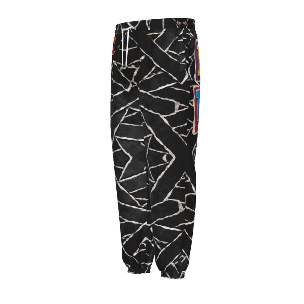 #L8NC - Page Turner | Drawstring Joggers | Mens Jet Magazine Athletic Pants