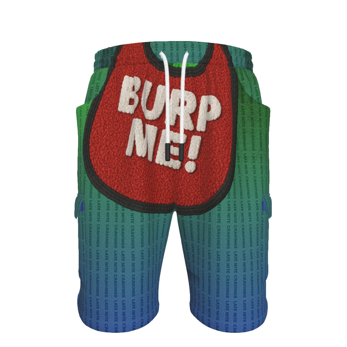 #L8NC - Burp Me Cargo Short GRN