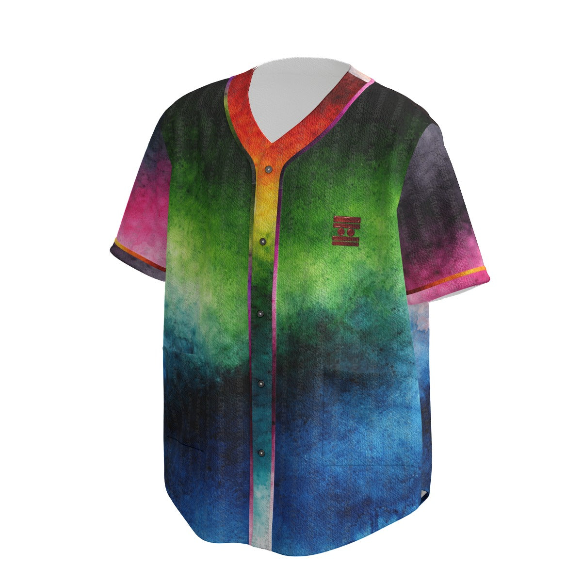 #L8NC - Colorful Washed Dreams Baseball Jersey