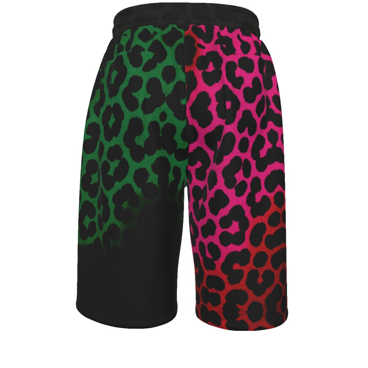 #L8NC - Split Personality Leopard Shorts