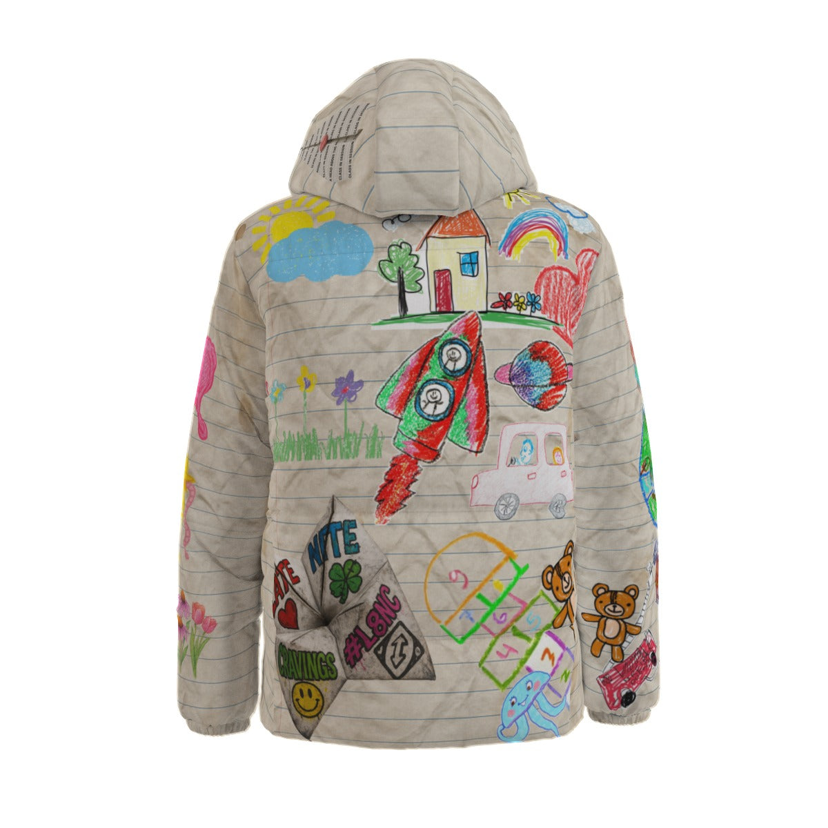 #L8NC - Crayon Chaos Edition Down Jacket (Unisex)