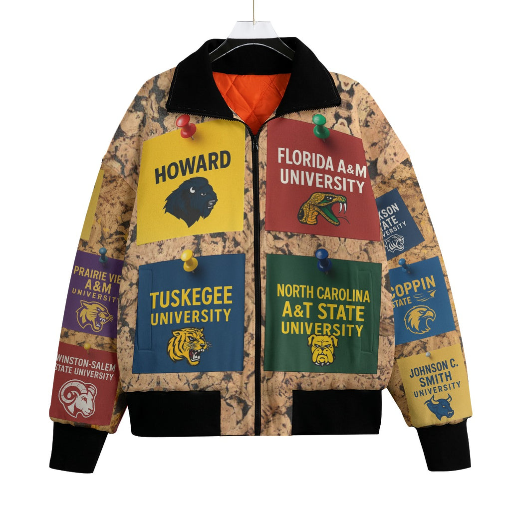 #L8NC - HBCU Pride Knitted Fleece Lapel Jacket