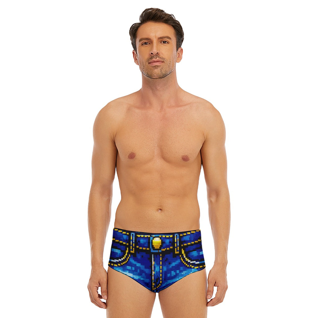 SWIM Brief - Denim Game Blue