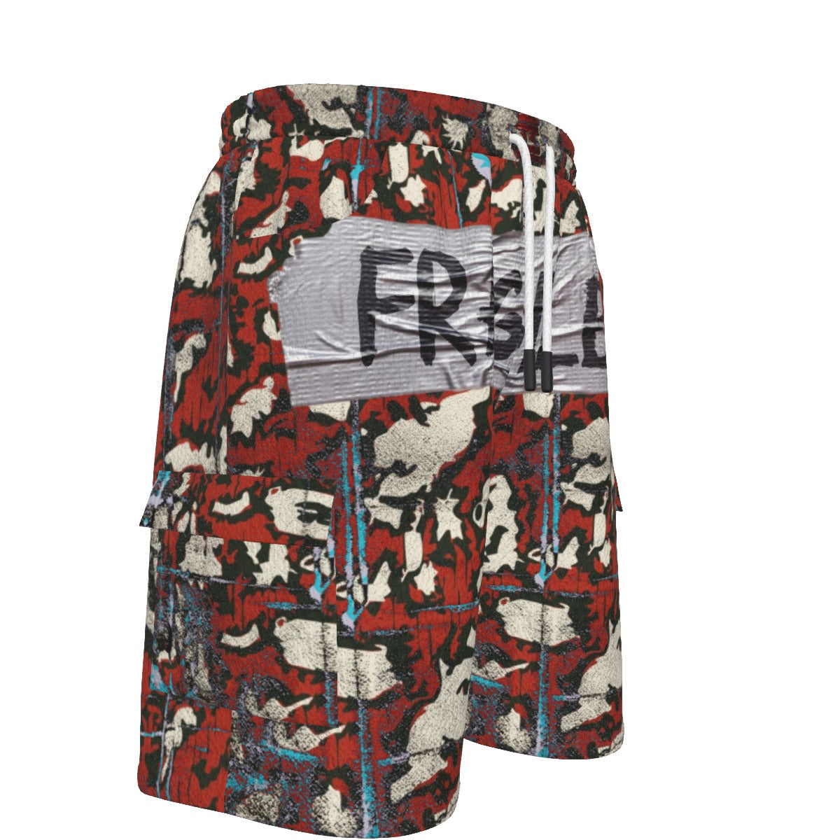 #L8NC - Handle Me Camo Cargo Short