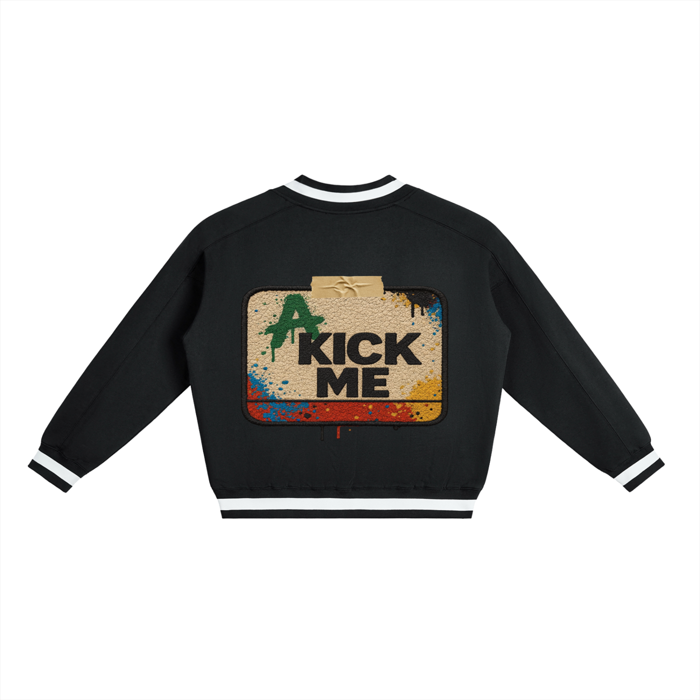 #L8NC - Hello Varsity Badge Sweatshirt