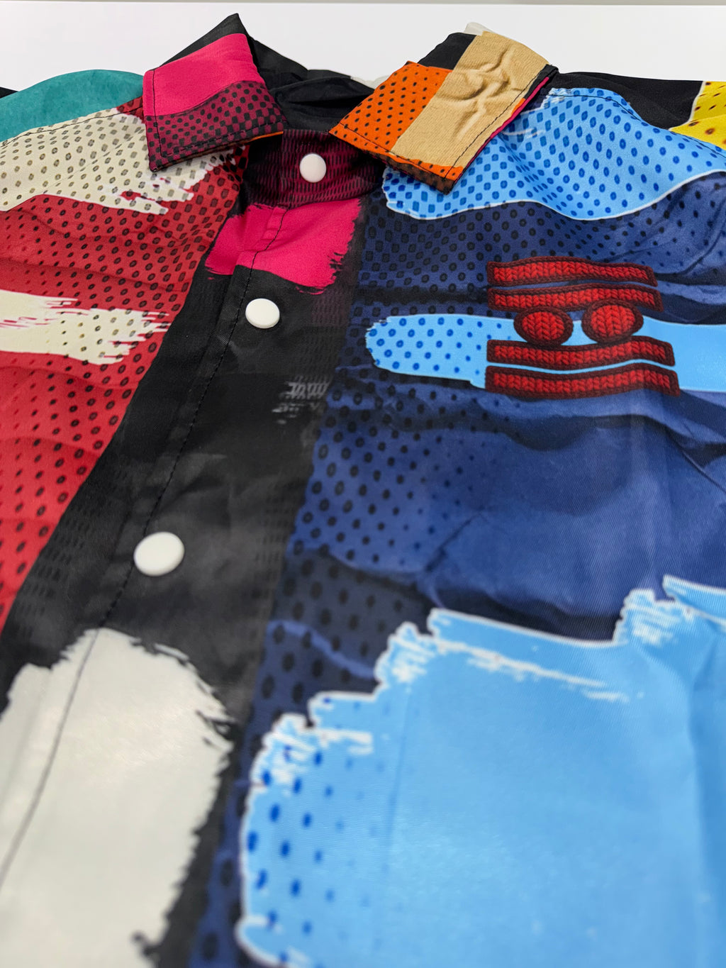 #L8NC - Static Stripes Windbreaker