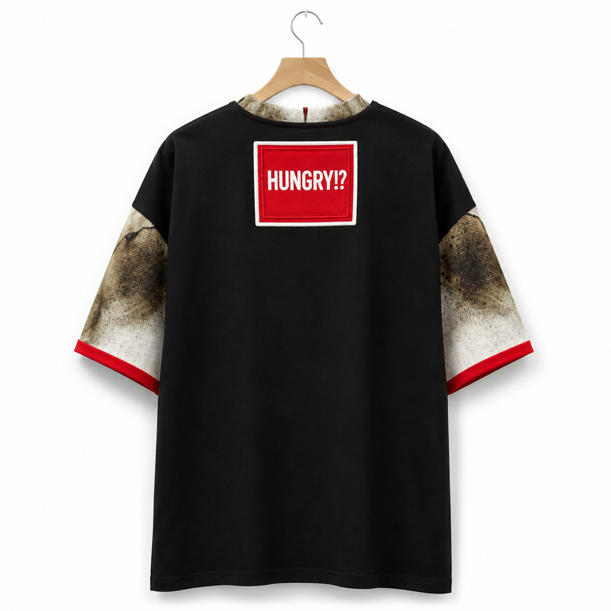 #L8NC - Men's Got A Light T-Shirt Drop Shoulder Streetwear Black Tee