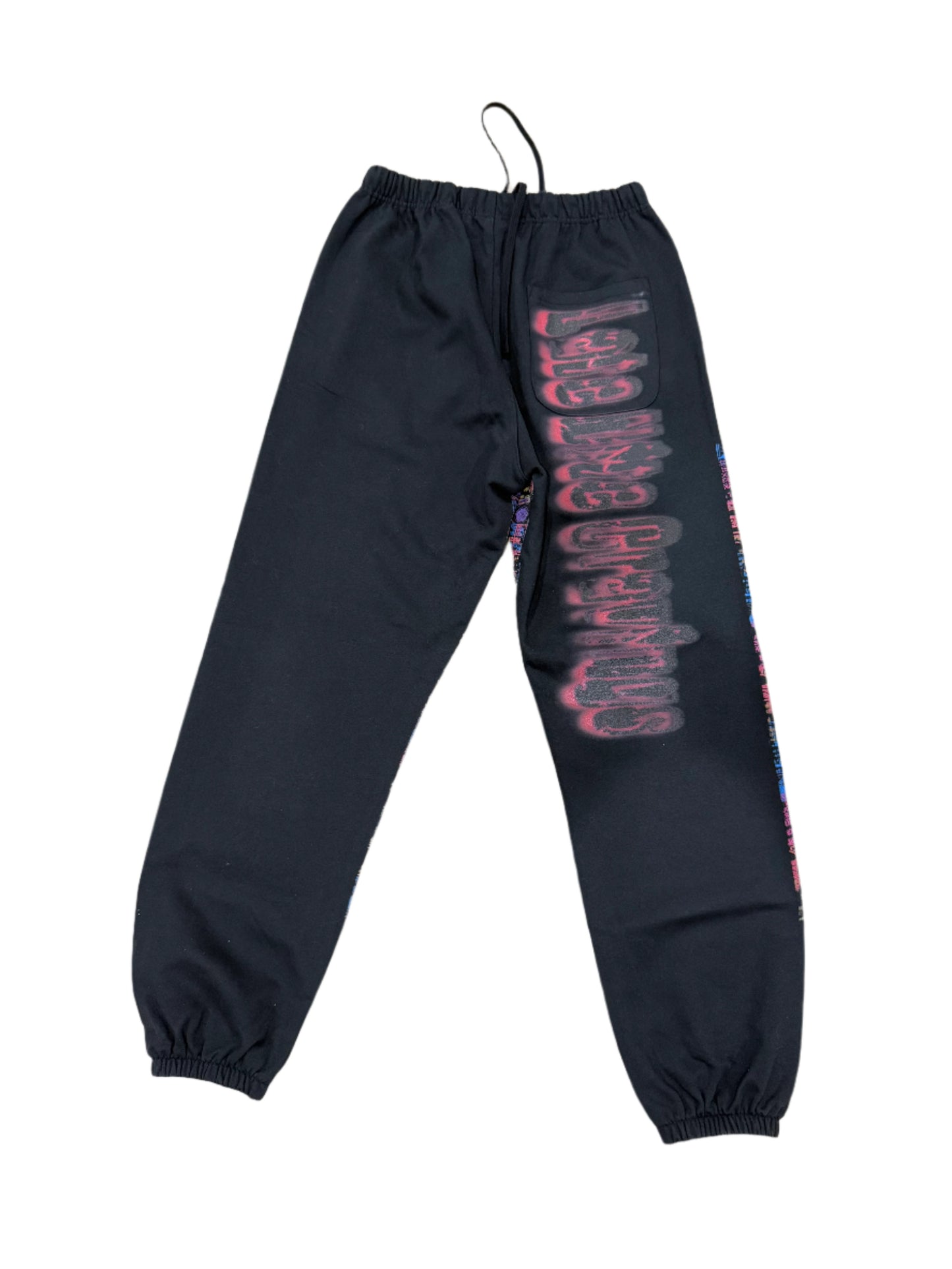 #L8NC Fly Me Out Passport Sweats (BLK)