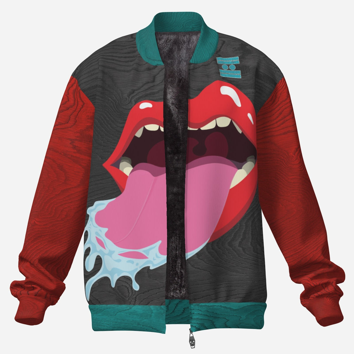 #L8NC - Slip n Slide Color Block Fleece Track Jacket