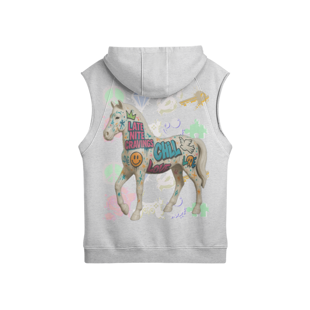#L8NC Pork Shoe Cut Off Hoodie